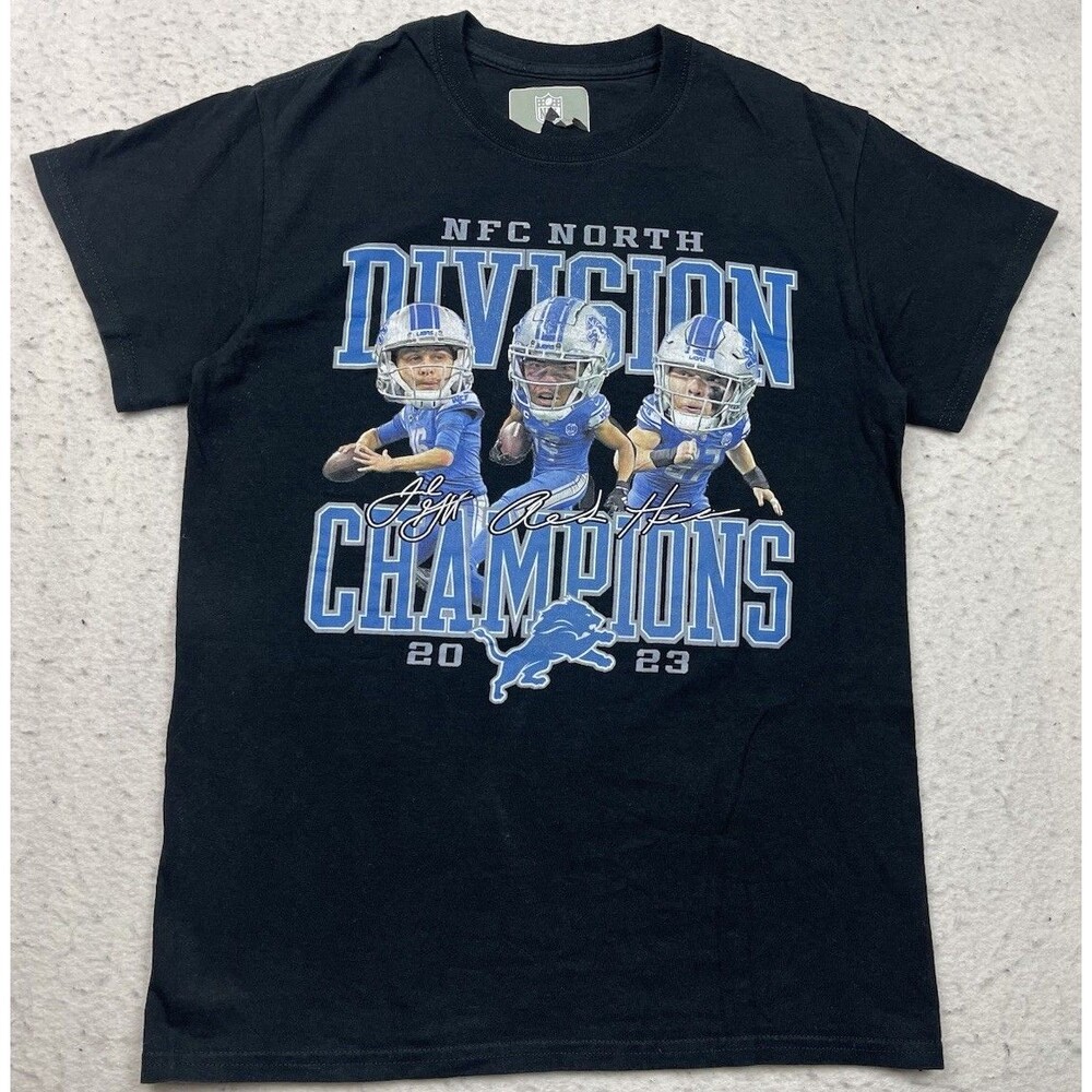 Detroit Lions Size Small NFL Team Apparel NFC North Division Champions 2023